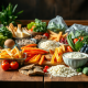 Carb cycling Low carbohydrate foods such as salmon, avocado, eggs, and leafy greens